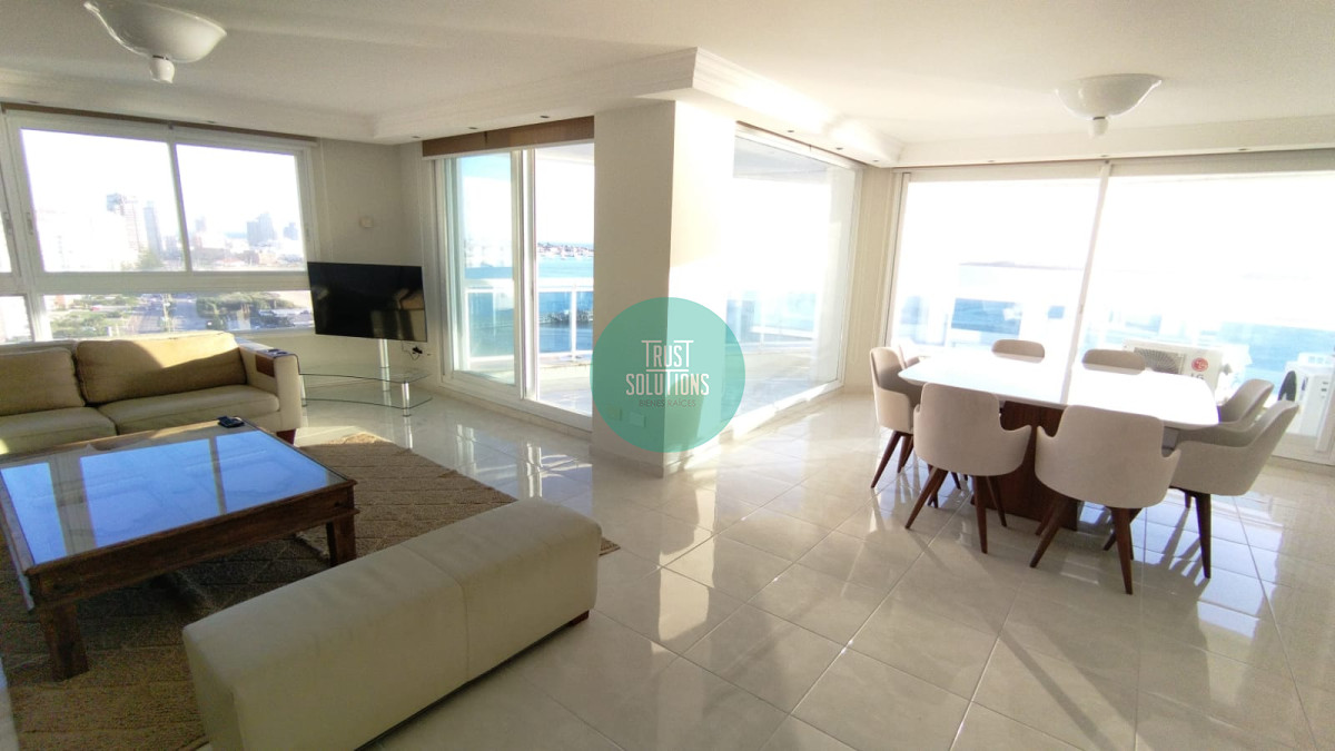 Apartamento ID.1159 - Alquiler Anual Apto Mansa Punta magnífico 3 suites Serv Amenities premiun