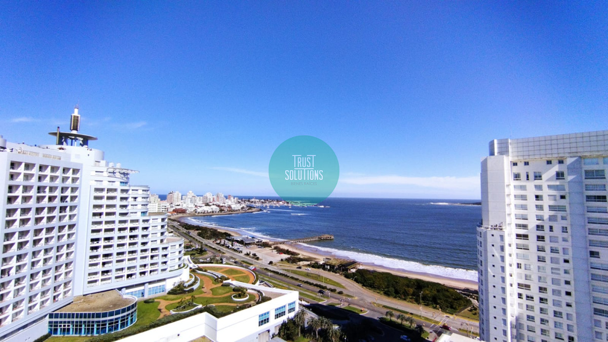 Apartamento ID.1465 - Venta y Alquiler Anual Exclusivo Apto 2D Mansa Punta con Amenities y vista espectacular 