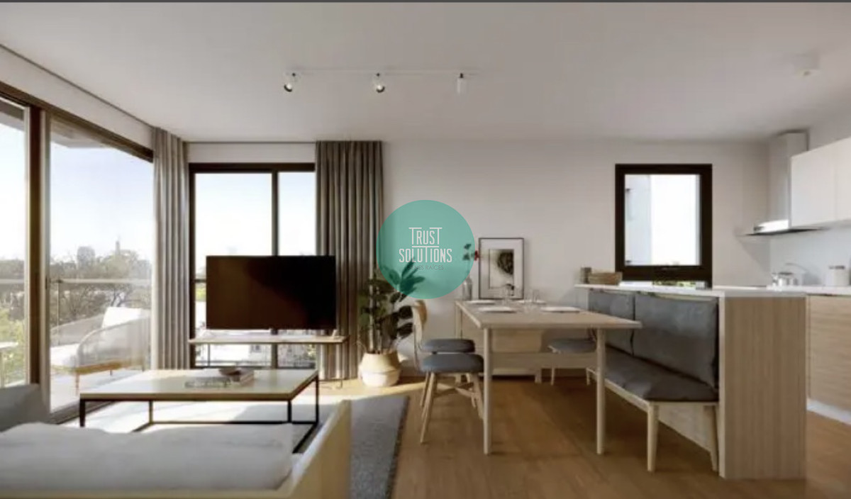 Apartamento ID.1100 - Venta Ap.Tres Cruces 1D Terraza Amenities LEY VIS