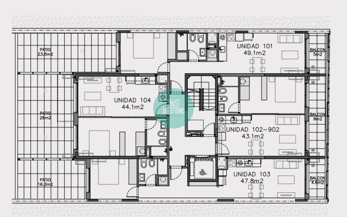 Apartamento ID.1148 - Venta Apto. Cordón 1D Amenities a estrenar Ed.Site Narvaja 