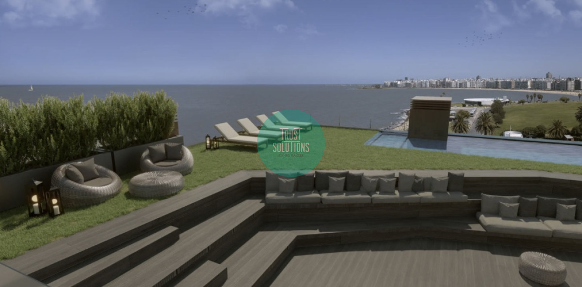 Apartamento ID.1307 - Venta Ap.Pocitos Nuevo 2D 2B Suite Ed.Categoría Amenities frente al mar