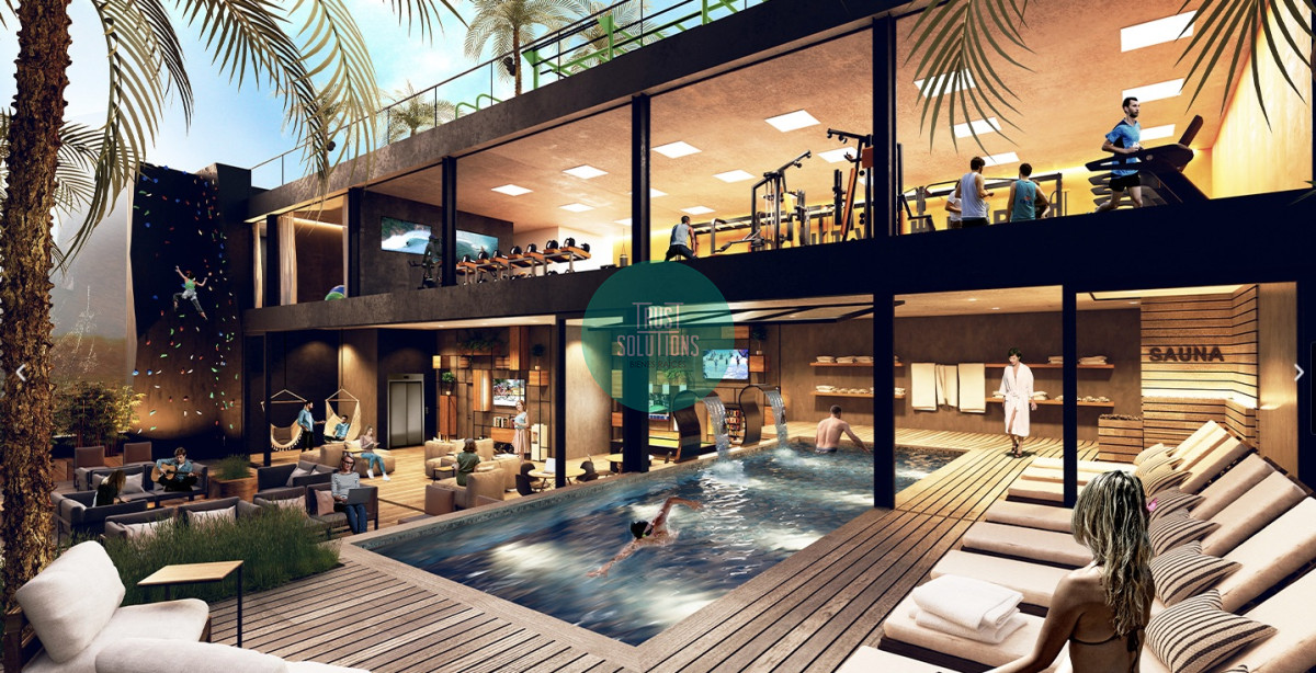 Apartamento ID.191 - Venta 2D Pocitos Terraza Amenities Ed.Be One Fit26 en construcciín
