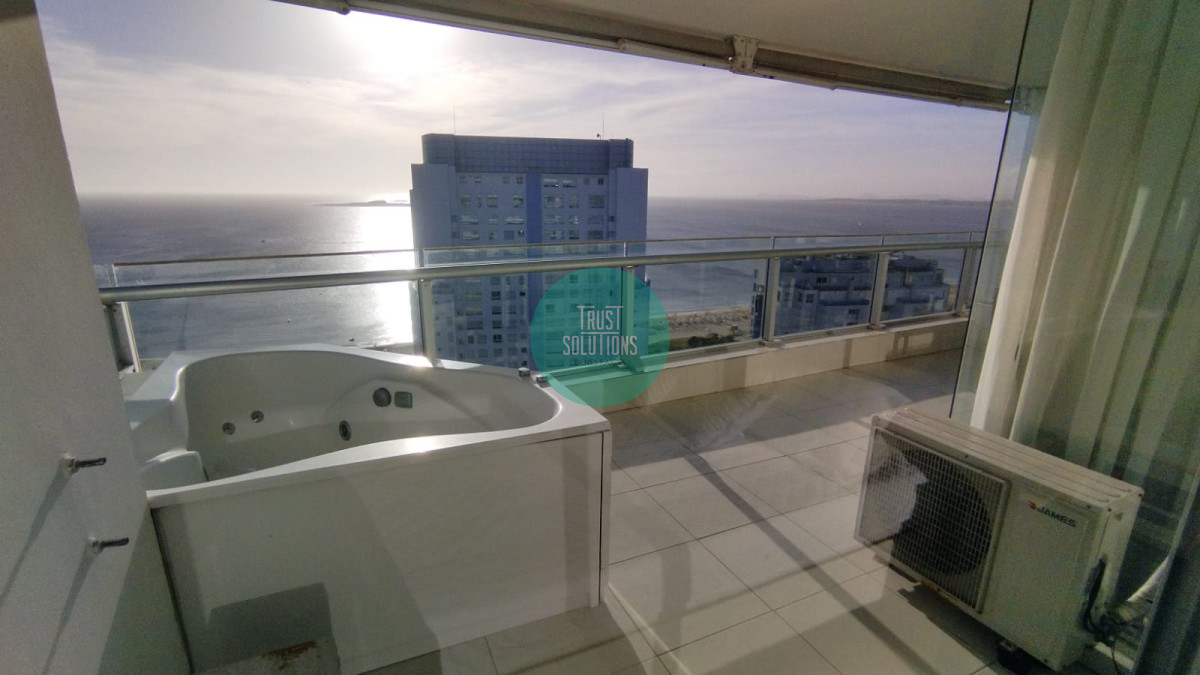 Apartamento ID.1465 - Venta y Alquiler Anual Exclusivo Apto 2D Mansa Punta con Amenities y vista espectacular 