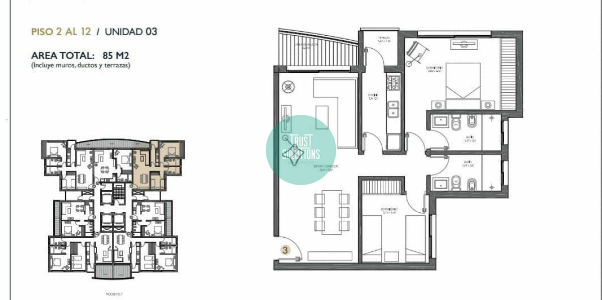 Apartamento ID.964 - Venta Apto 2D Mansa Punta con Amenities en pozo 
