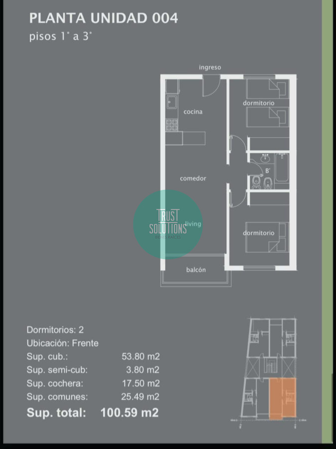 Apartamento ID.1444 - VENTA DE APARTAMENTO A ESTRENAR EN LINDA ZONA DE MALDONADO