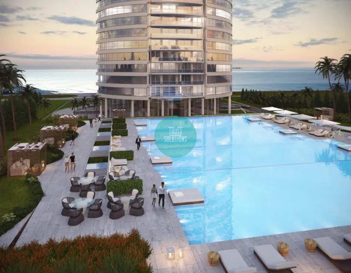 Apartamento ID.670 - Venta Apartamento Punta Piso Espectacular Torre Trump 3 suites, Dep.Serv. 
