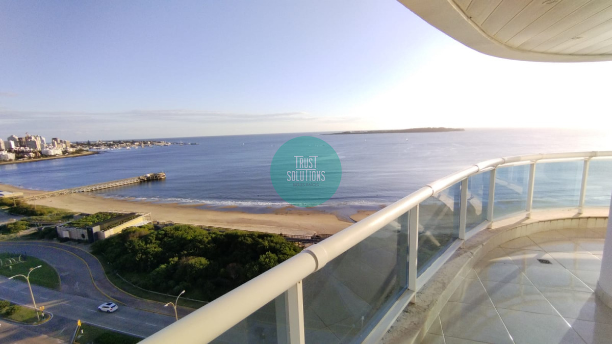 Apartamento ID.1159 - Alquiler Anual Apto Mansa Punta magnífico 3 suites Serv Amenities premiun