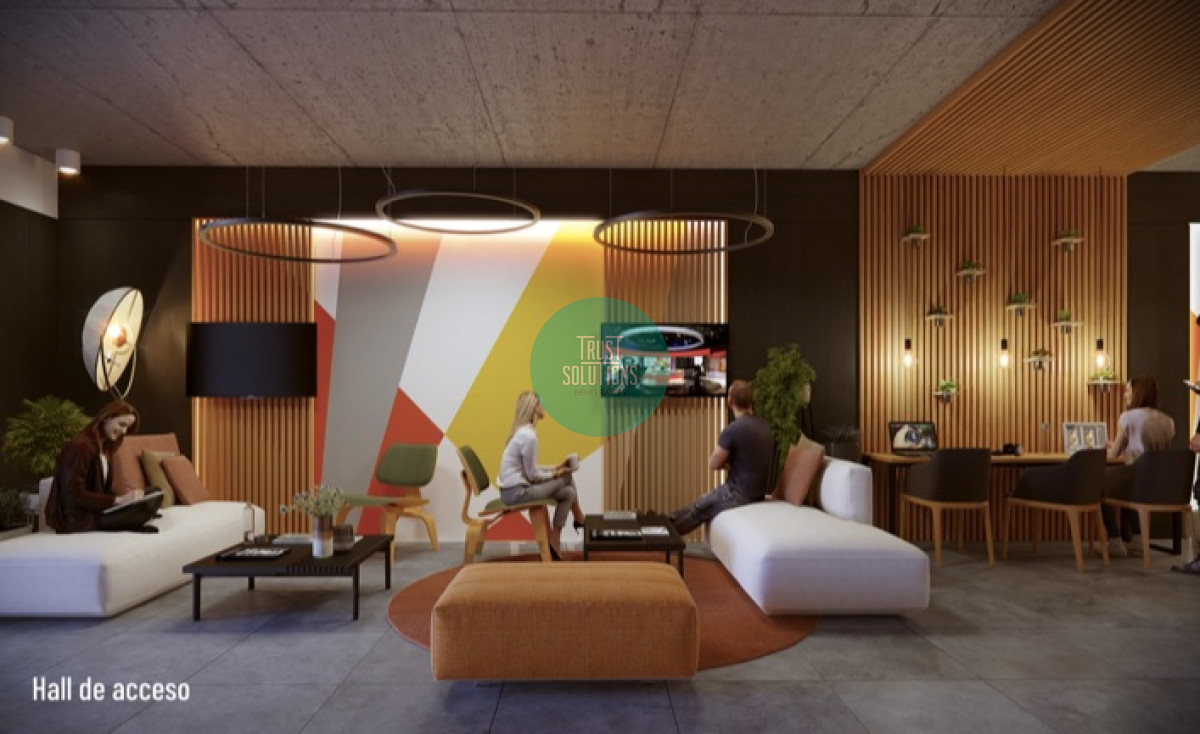 Apartamento ID.146 - Venta Ap.Pocitos Nuevo 1D con Garaje  Ed.Garden Plaza con renta 