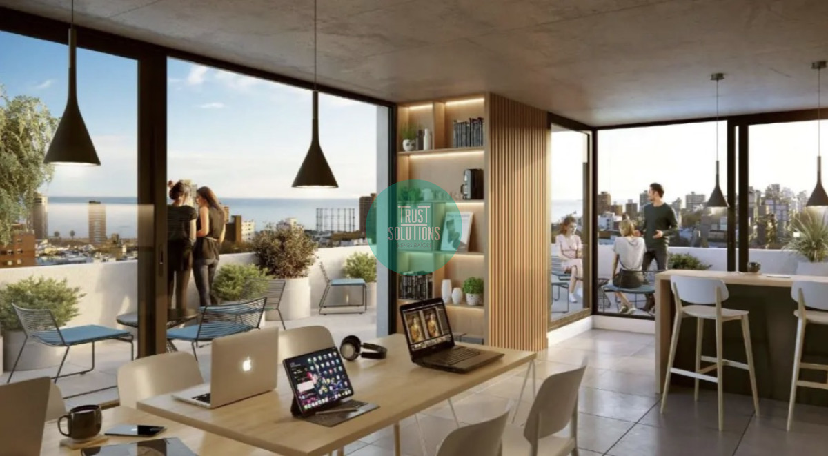 Apartamento ID.886 - Venta Ap.Centro 1D Terraza Amenities en construcción