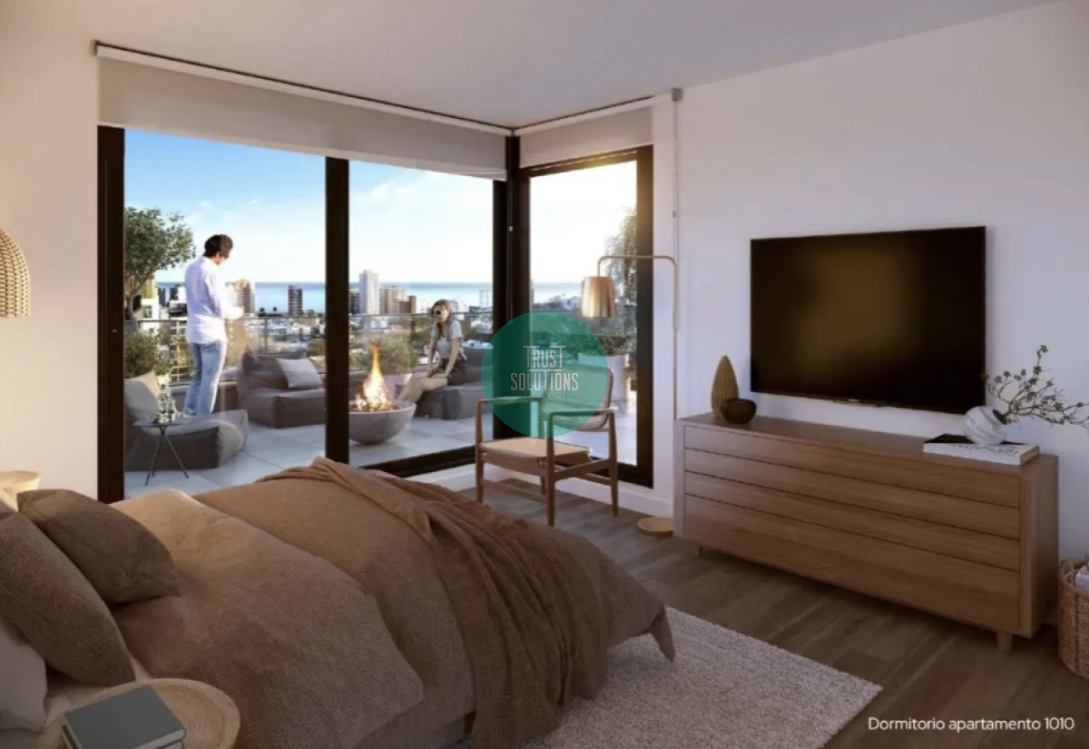 Apartamento ID.886 - Venta Ap.Centro 1D Terraza Amenities en construcción