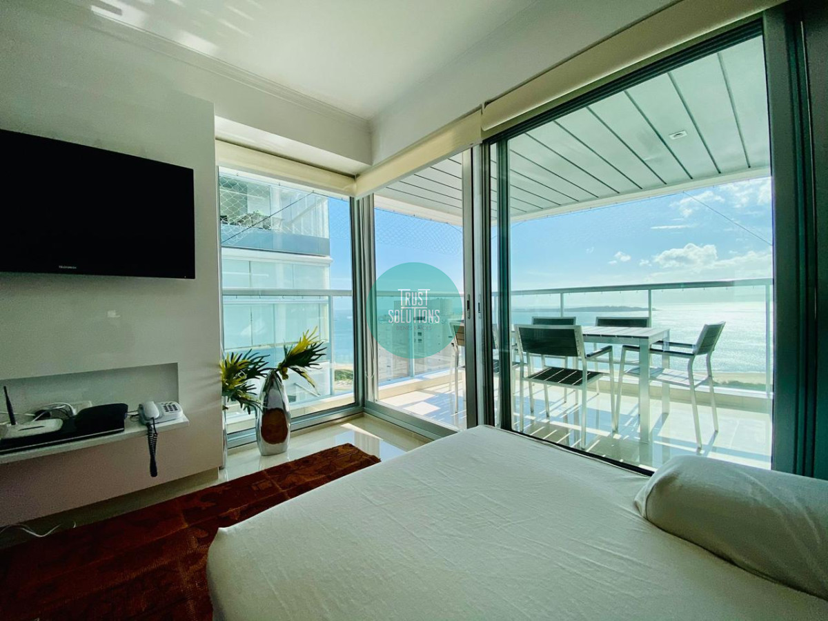 Apartamento ID.1524 - Venta y Alquiler Anual Piso alto 2D Mansa Punta con Amenities premium con vista espectacular 