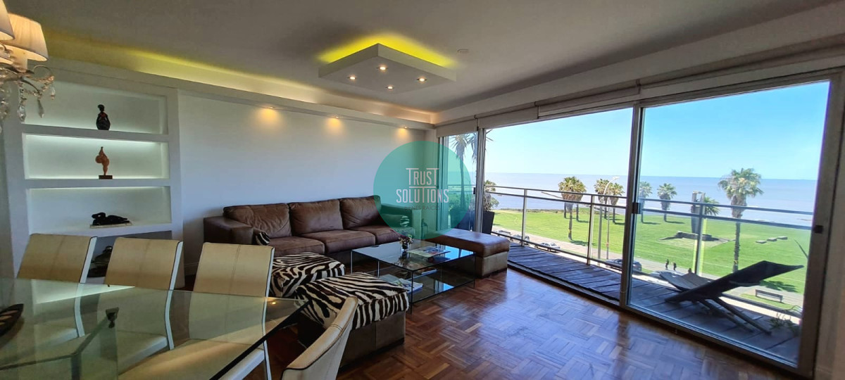 Apartamento ID.1478 - DIVINO DEPARTAENTO AMOBLADO EN ALQUILER FRENTE A LA RAMBLA DE PUNTA CARRETAS