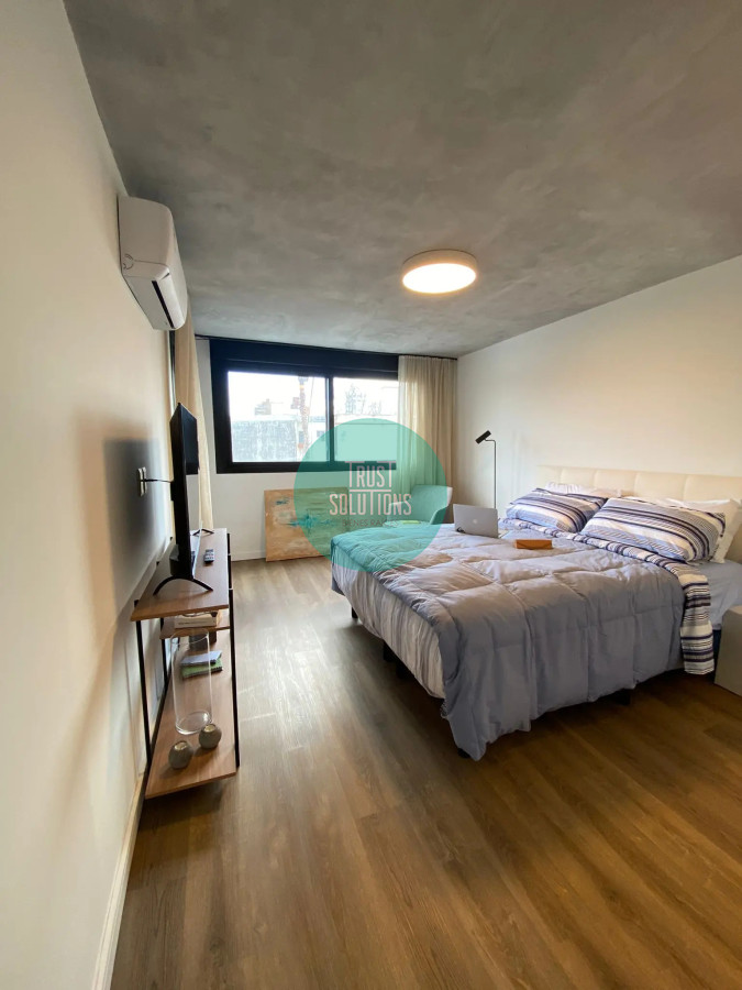 Apartamento ID.942 - Venta Ap.Pocitos 1D Terraza Ed.Bull con alta renta
