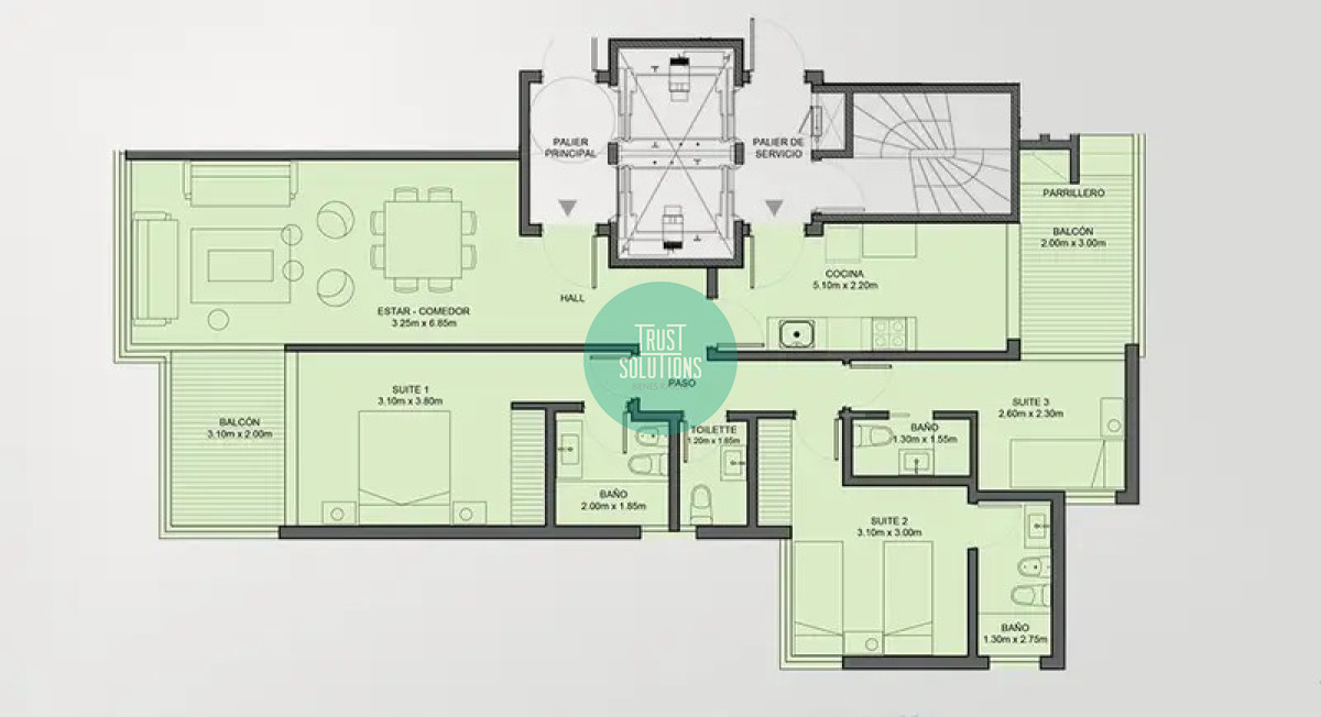 Apartamento ID.1114 - Venta Apto 3D a estrenar Laguna del diario Punta con Amenities premium 
