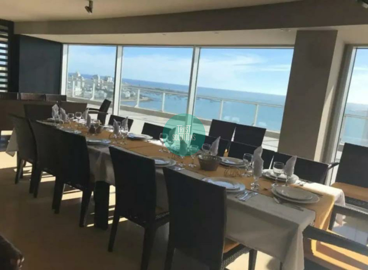 Apartamento ID.1465 - Venta y Alquiler Anual Exclusivo Apto 2D Mansa Punta con Amenities y vista espectacular 