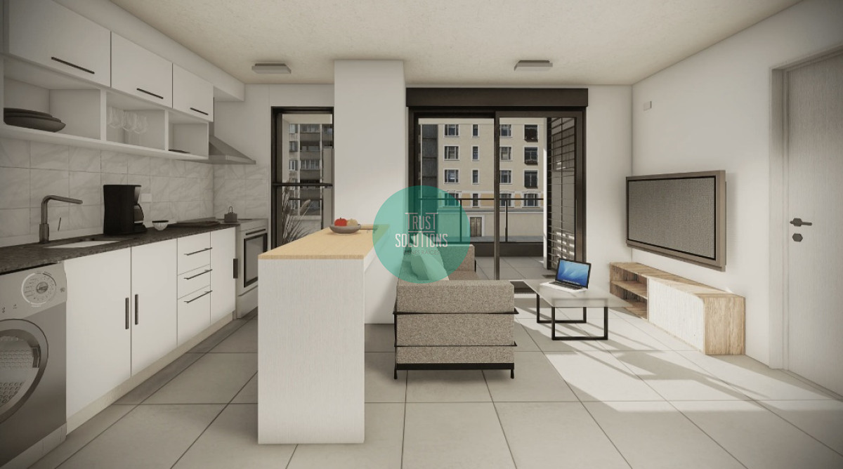 Apartamento ID.1073 - Venta Ap.Cordón 1D 1B Interno Terraza Amenities LEY VIS