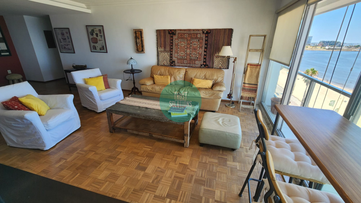 Apartamento ID.1491 - HERMOSO Y CALIDO APARTAMENTO EN ALQUILER FRENTE A LA RAMBLA DE POCITOS