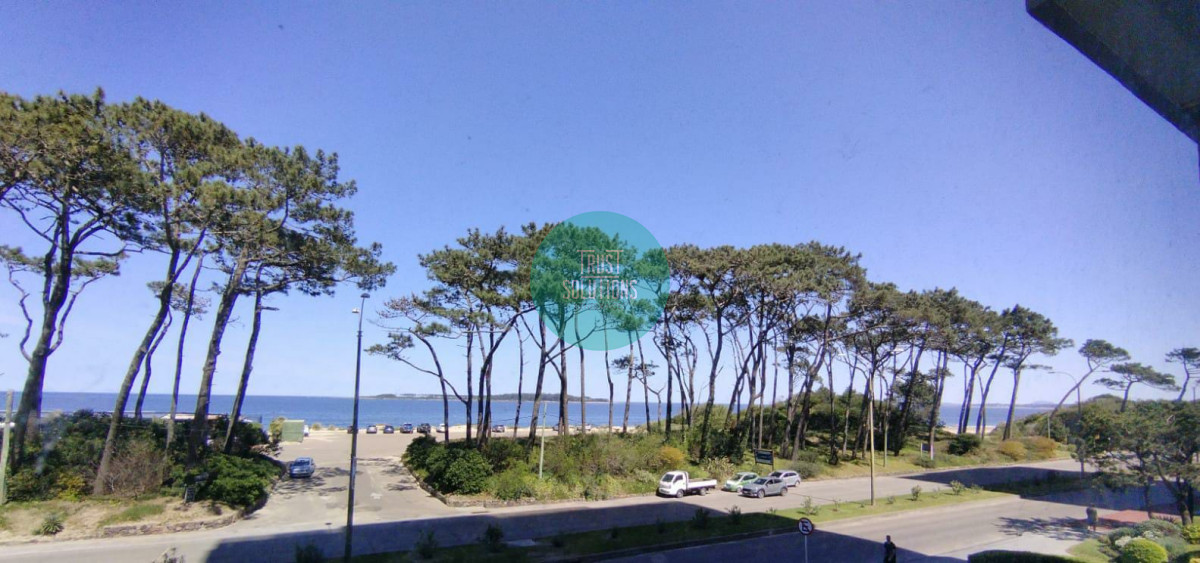 Apartamento ID.65 - Alquiler temporada Apto Punta Mansa frente al mar 3D dep de servicio