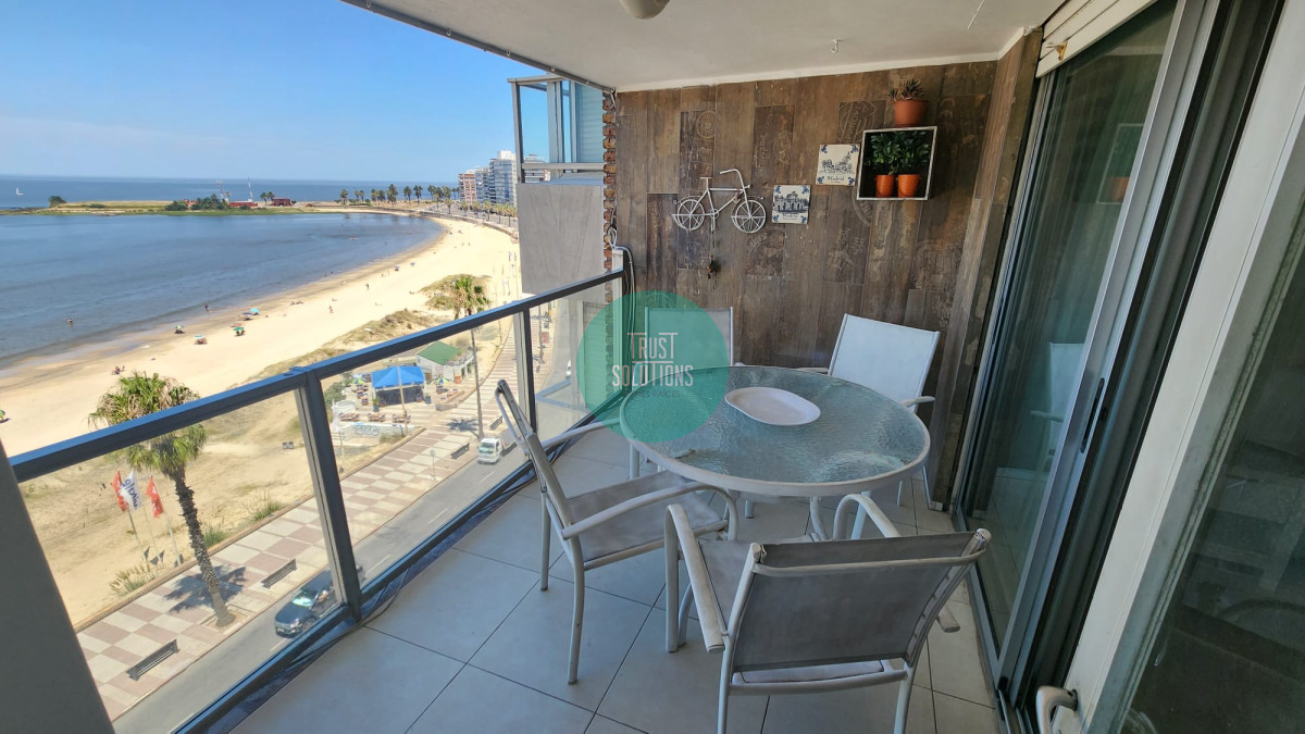 Apartamento ID.1491 - HERMOSO Y CALIDO APARTAMENTO EN ALQUILER FRENTE A LA RAMBLA DE POCITOS