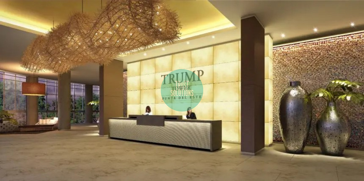 Apartamento ID.670 - Venta Apartamento Punta Piso Espectacular Torre Trump 3 suites, Dep.Serv. 