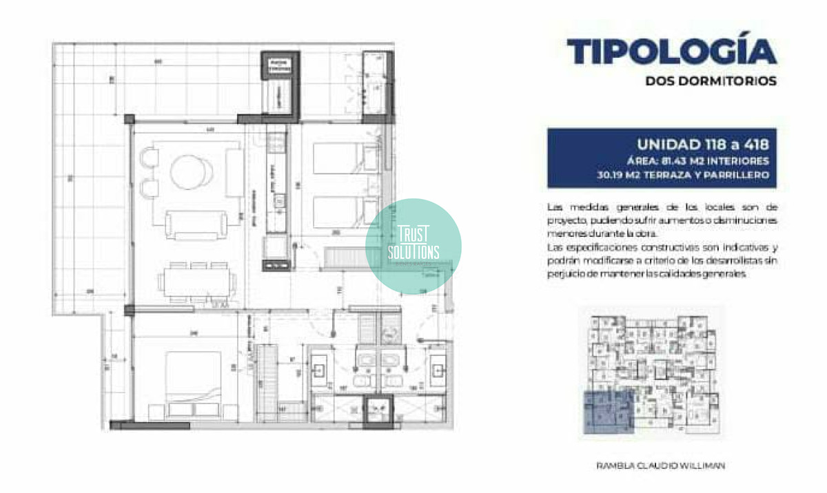 Apartamento ID.1688 - Venta Apto 2D Mansa Punta con Amenities 