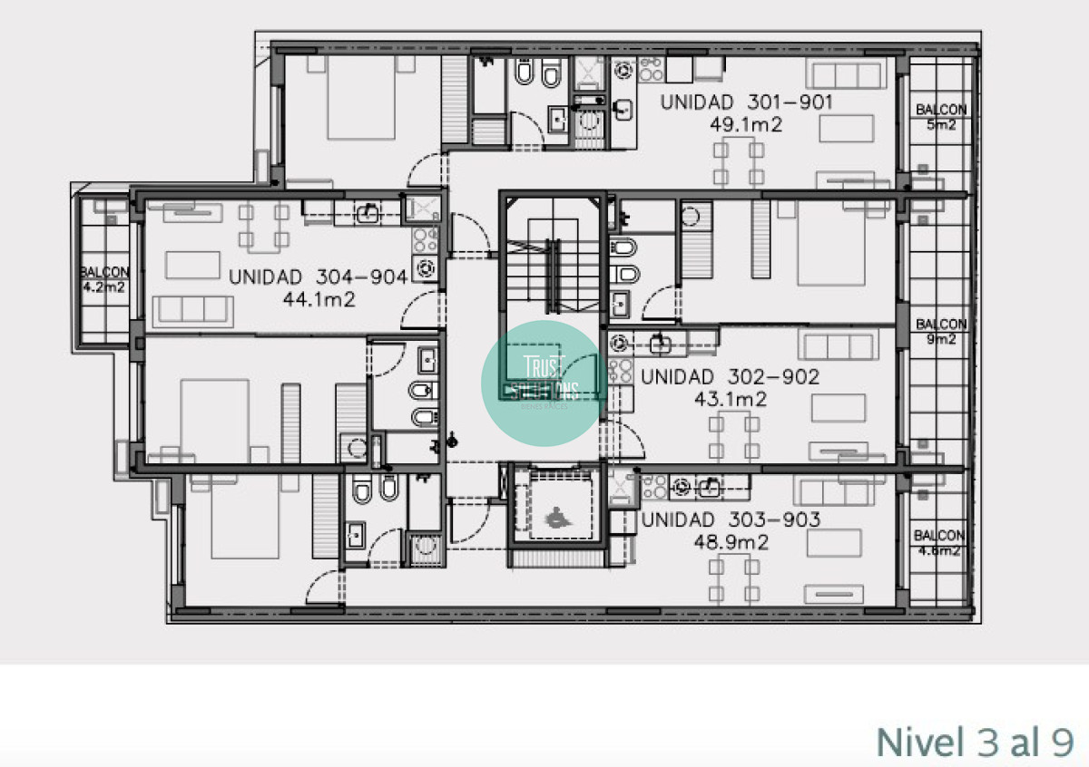 Apartamento ID.1148 - Venta Apto. Cordón 1D Amenities a estrenar Ed.Site Narvaja 