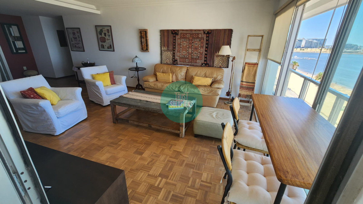 Apartamento ID.1491 - HERMOSO Y CALIDO APARTAMENTO EN ALQUILER FRENTE A LA RAMBLA DE POCITOS
