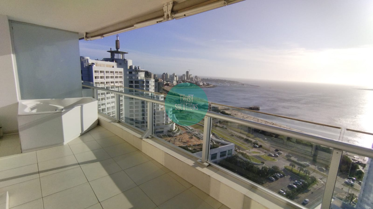 Apartamento ID.1465 - Venta y Alquiler Anual Exclusivo Apto 2D Mansa Punta con Amenities y vista espectacular 