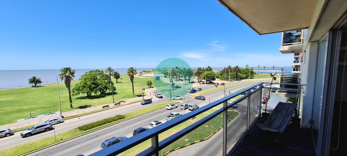 Apartamento ID.1478 - DIVINO DEPARTAENTO AMOBLADO EN ALQUILER FRENTE A LA RAMBLA DE PUNTA CARRETAS