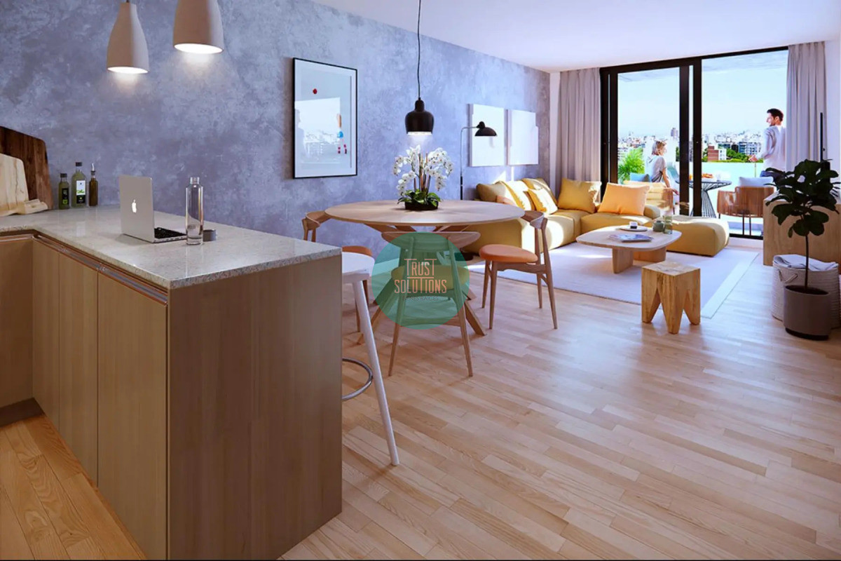 Apartamento ID.1733 - Venta Apartamento 1 Dormitorio Con Amplia Terraza Al Frente En Pocitos