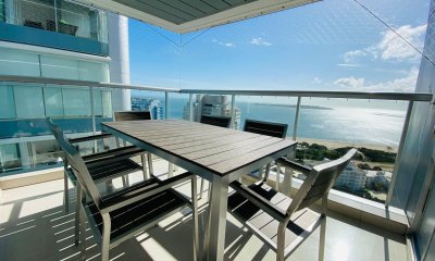Venta y Alquiler Anual Piso alto 2D Mansa Punta con Amenities premium con vista espectacular