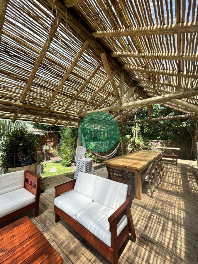 Casa ID.761 - Alquiler Anual y de Temporada Casa 4D y dep serv San Rafael Punta con Piscina climatizada a mts del mar 