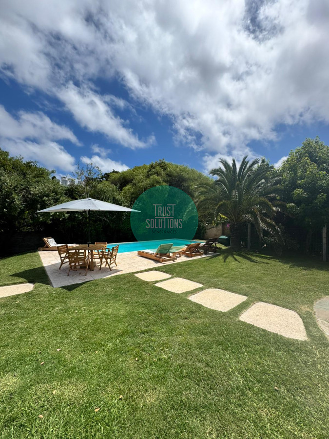 Casa ID.761 - Alquiler Anual y de Temporada Casa 4D y dep serv San Rafael Punta con Piscina climatizada a mts del mar 