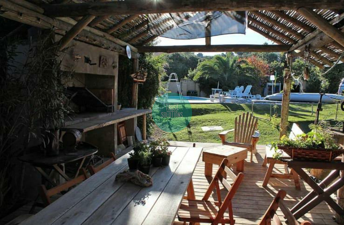 Casa ID.761 - Alquiler Anual y de Temporada Casa 4D y dep serv San Rafael Punta con Piscina climatizada a mts del mar 