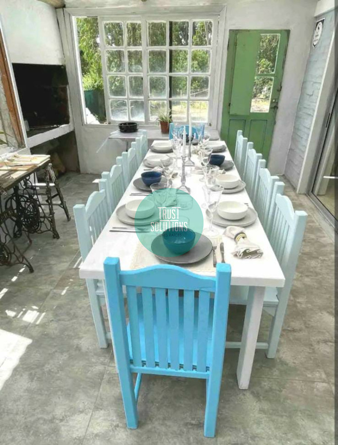 Casa ID.1004 - Alquiler de Temporada moderna Casa 4D Lucano Punta con Piscina climatizada y Barbacoa 