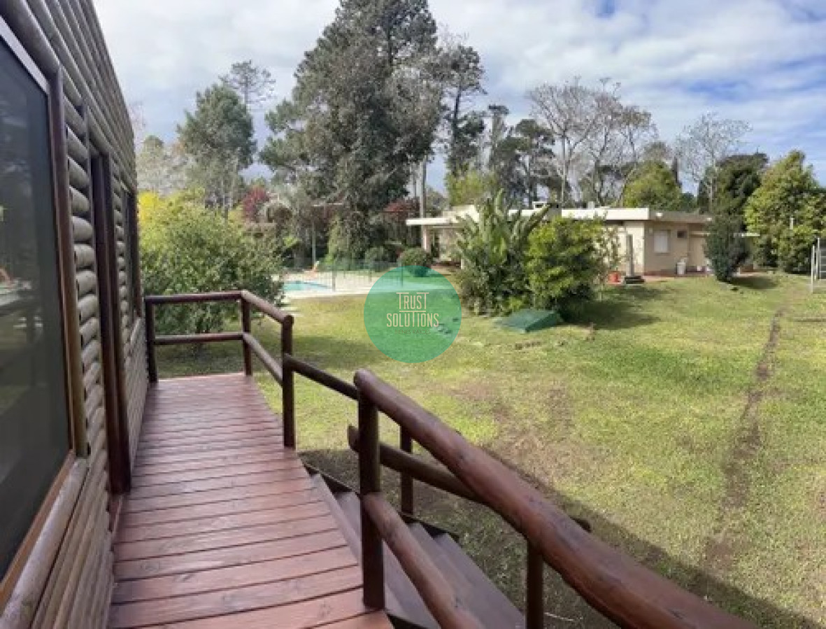 Casa ID.315 - Alquiler temporada Casa 4D y dep Lugano Punta con Piscina y cancha tenis 