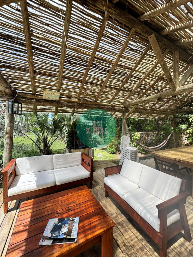 Casa ID.761 - Alquiler Anual y de Temporada Casa 4D y dep serv San Rafael Punta con Piscina climatizada a mts del mar 