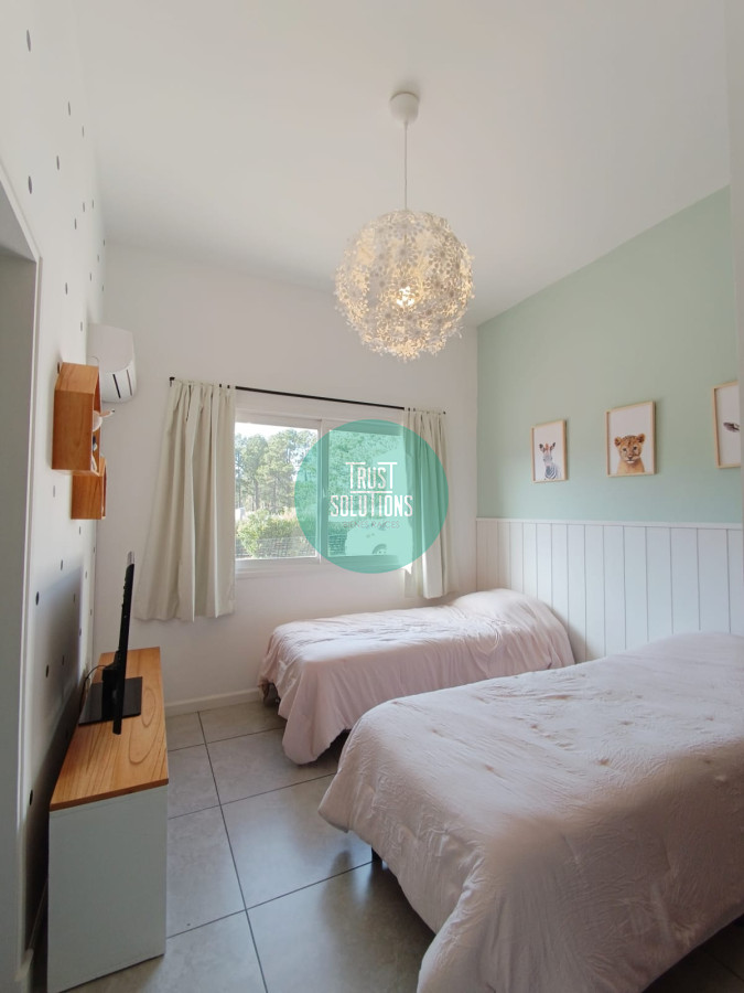 Casa ID.49 - Alquiler Temporada Casa 3D barrio privado Punta con Piscina y Barbacoa 