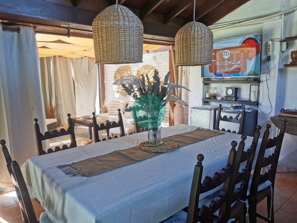 Casa ID.343 - Alquiler temporada Casa 5D Mansa Punta con Piscina a mts del mar 