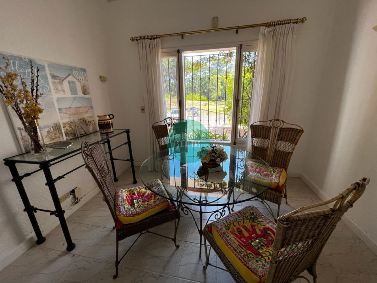 Casa ID.414 - Alquiler de Temporada Casa 4D y dep serv San Rafael Punta con Piscina prox mar 