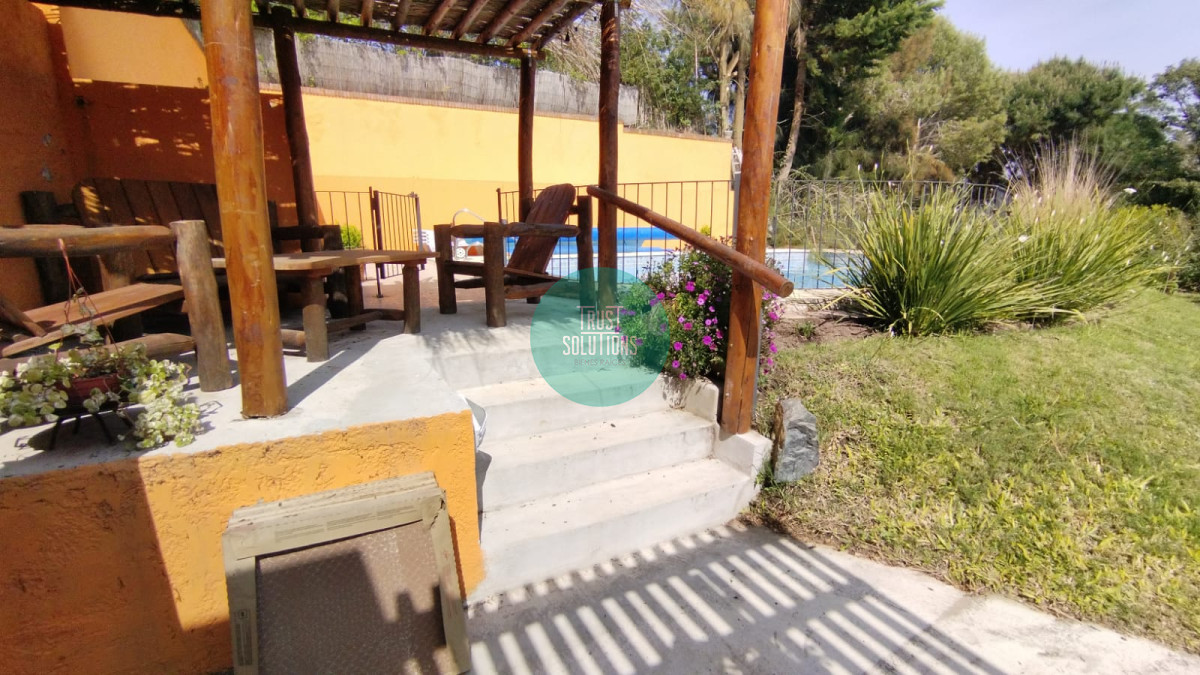 Casa ID.1323 - Alquiler Temporada Casa 4D y dep de serv San Rafael Punta con Piscina climatizada 