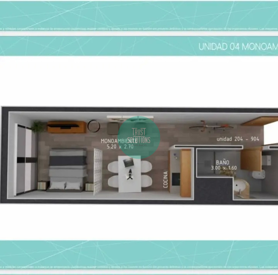 Apartamento ID.985 - Venta Ap. Monoambiente Pocitos a pasos de la playa Amenities equipamiento Ed.Harborbay
