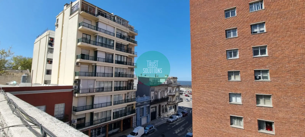 Apartamento ID.257 - Venta Ap. Barrio Sur Monoambiente vista al mar Ed.Pres Maúa en construcción