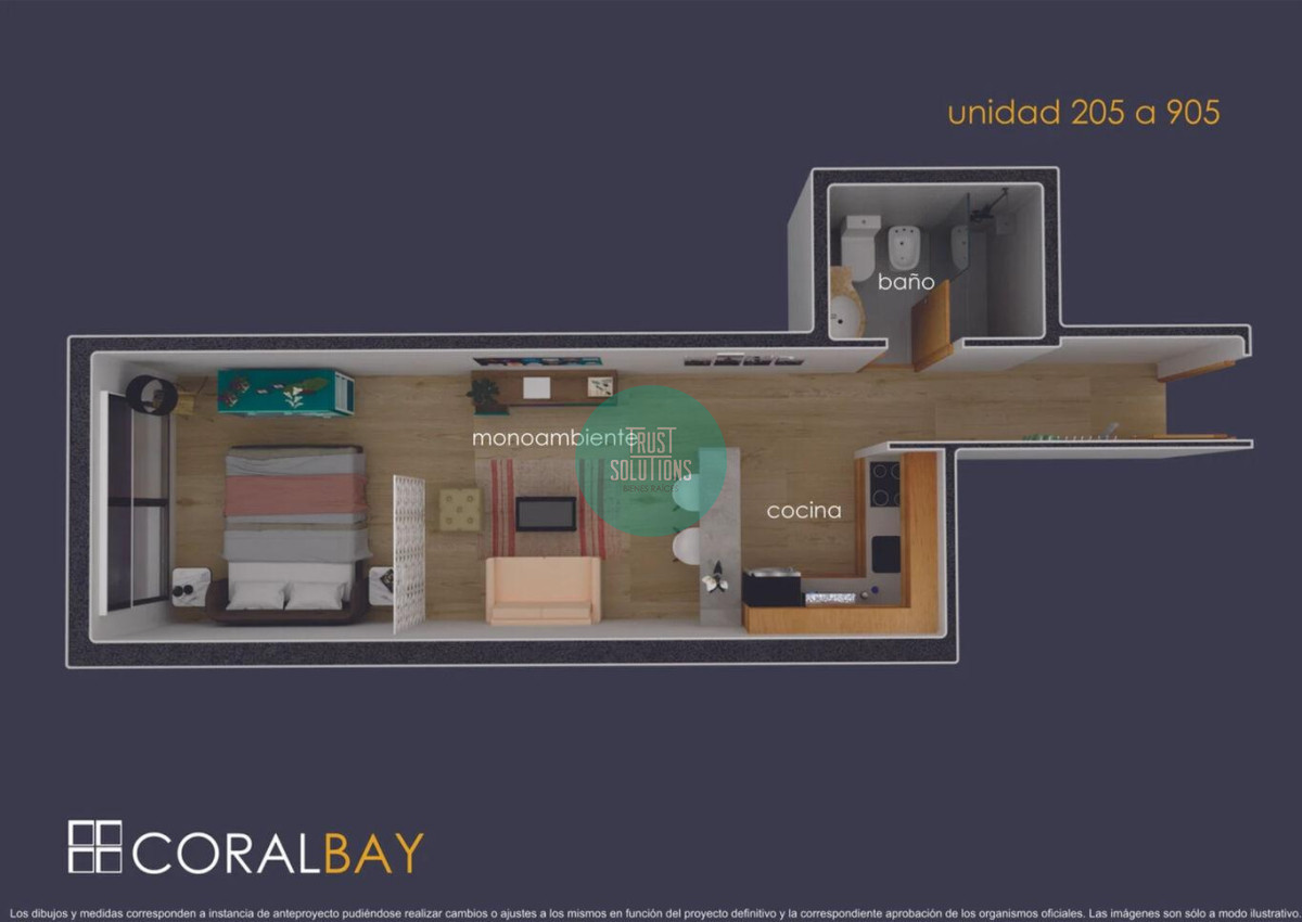 Apartamento ID.1560 - Venta 1D Ed. Corabay entre pocitos y parque batlle 