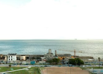 Venta Ap. Barrio Sur Monoambiente vista al mar Ed.Pres Maúa en construcción