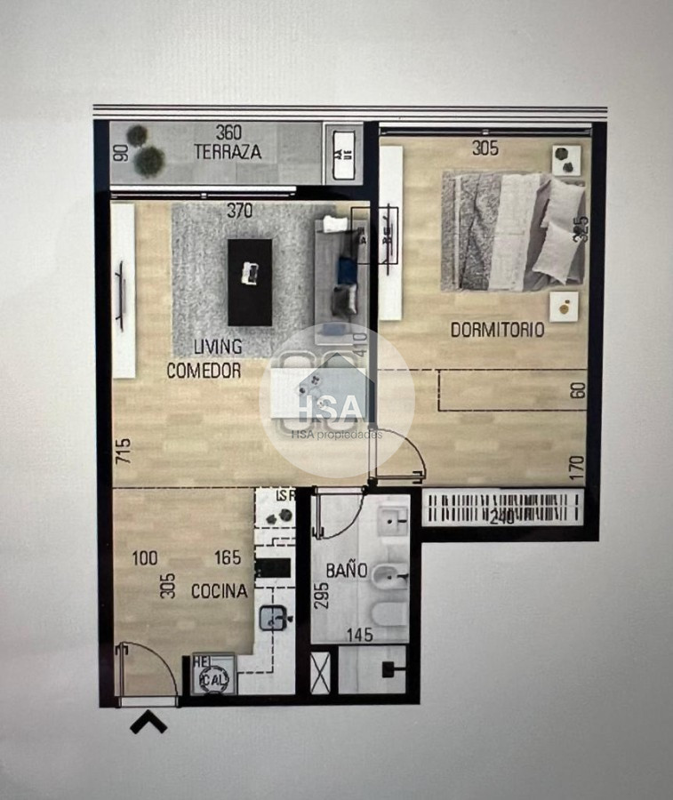 Apartamento ID.376 - Venta More Atlantico 1 dormitorio