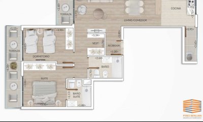 Venta Apartamento En Pozo Dos Dormitorios, Barrio Pocitos