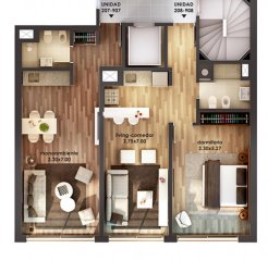 Venta Apartamento Un Dormitorio, Barrio Pocitos- Infinity Buxareo