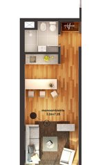 Venta Apartamento Monoambiente A Estrenar, Barrio Pocitos- Infinity 26