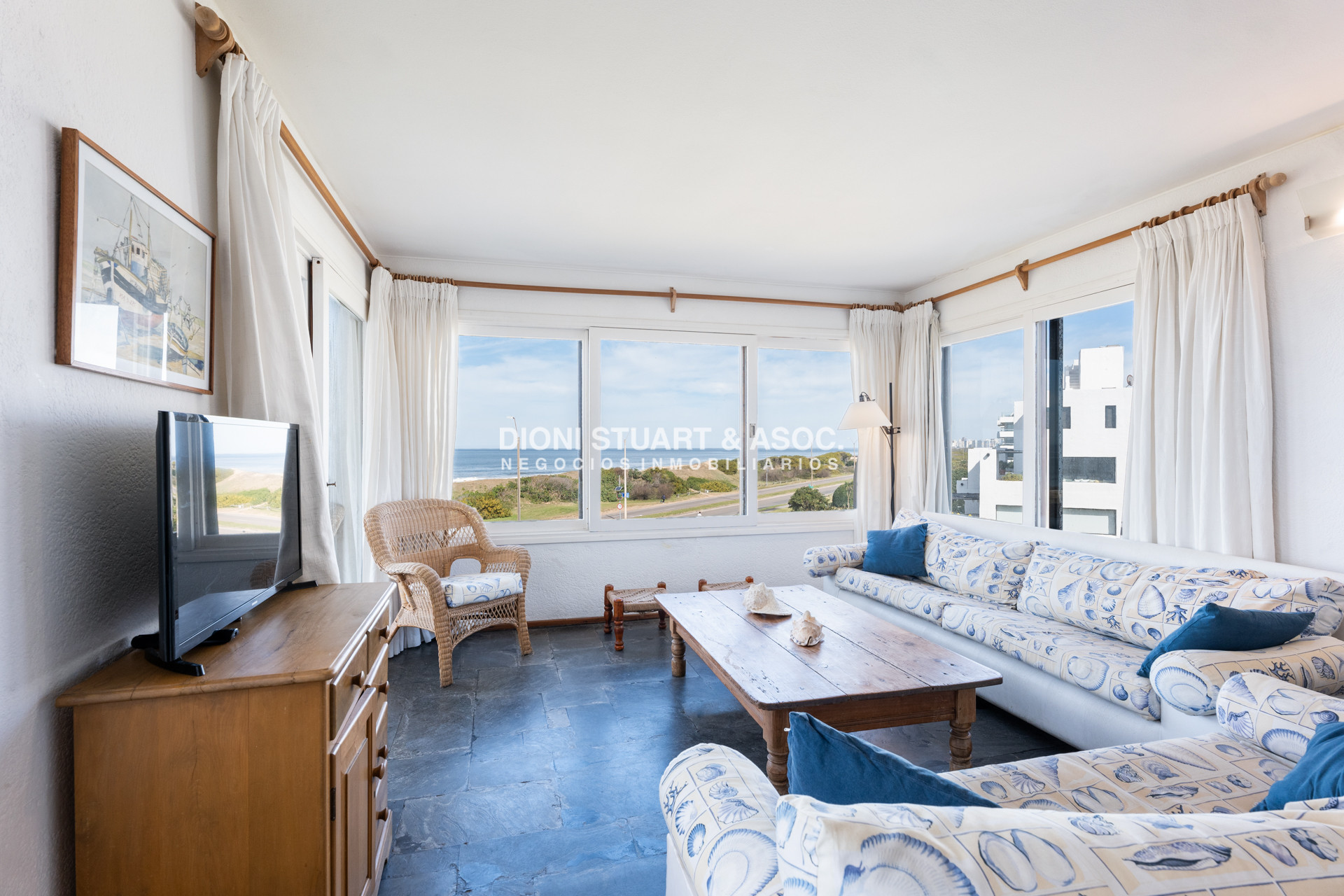 Apartamento ID.738 - Apartamento Frente al Mar Playa Brava - 3 Dormitorios y Dependencia - Dunas del Golf